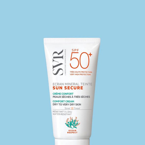 SUN SECURE Ecran Minéral Teinté Peaux sèches à très sèches
