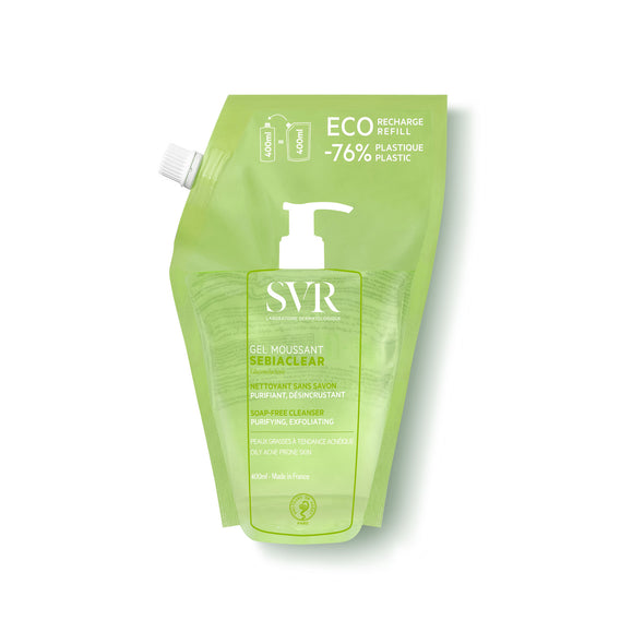 SEBIACLEAR Gel Moussant Zestaw