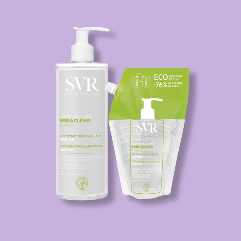 SEBIACLEAR Eau Micellaire Zestaw