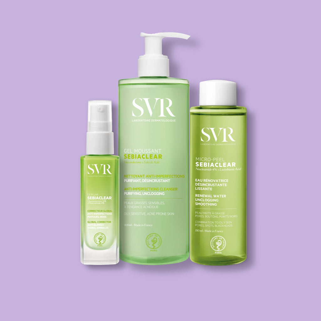 Zestaw SEBIACLEAR Oczyszczanie & Wygładzanie