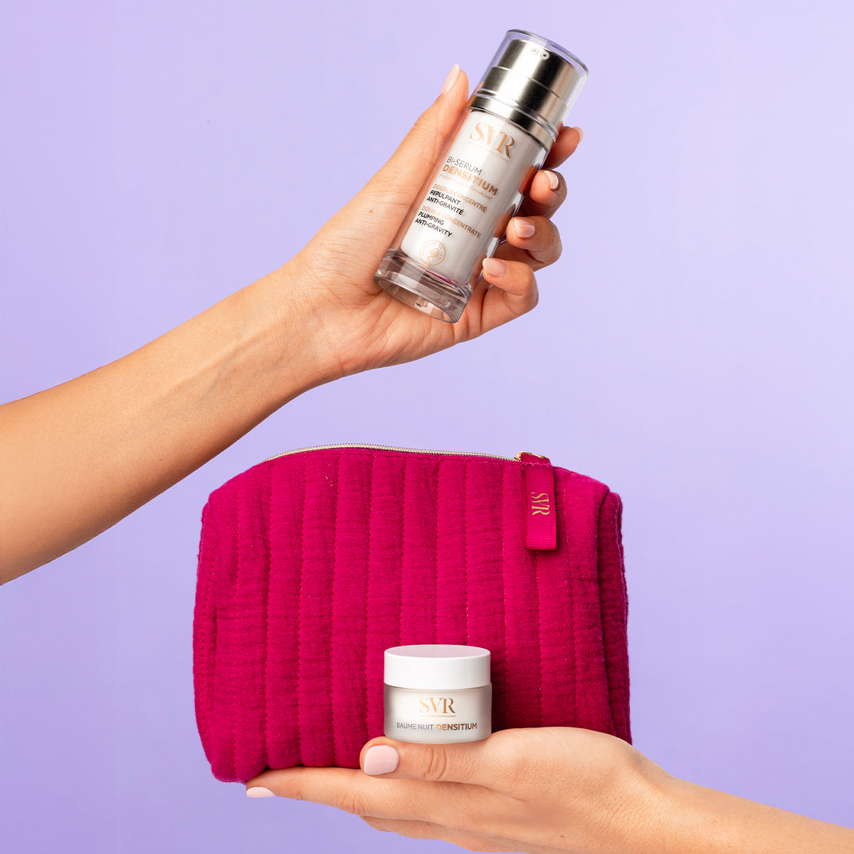 ZESTAW PRZECIWZMARSZCZKOWY W MUŚLINOWEJ KOSMETYCZCE: DENSITIUM BI SERUM 30ml + Baume  Nuit 15ml