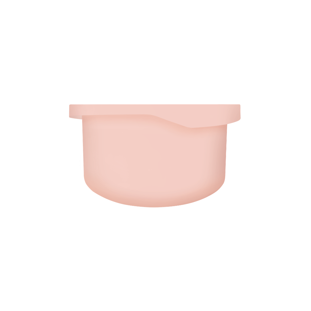Elegancki, pudrowo-różowy słoiczek kremu przeciwstarzeniowego DENSITIUM Rose Eclat o minimalistycznym designie.