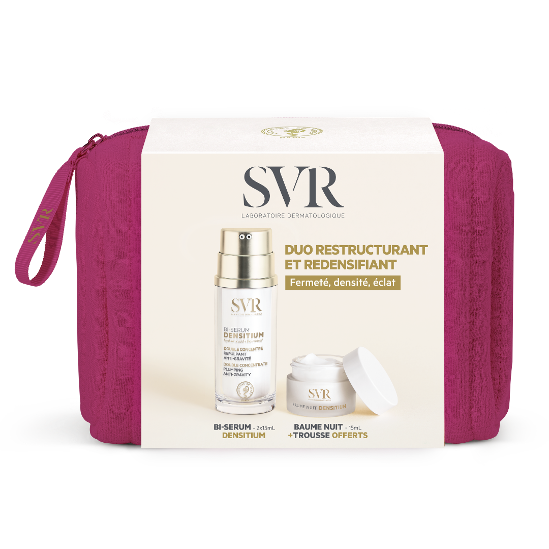 ZESTAW PRZECIWZMARSZCZKOWY W MUŚLINOWEJ KOSMETYCZCE: DENSITIUM BI SERUM 30ml + Baume  Nuit 15ml